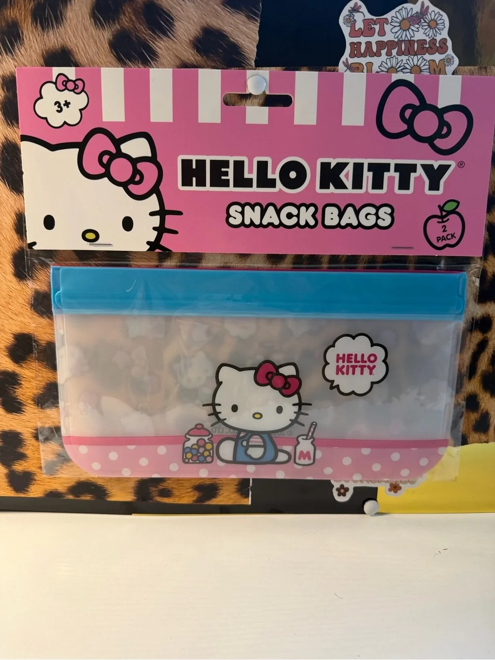 Hello Kitty Blue & Pink Snack Bags - 6pPack